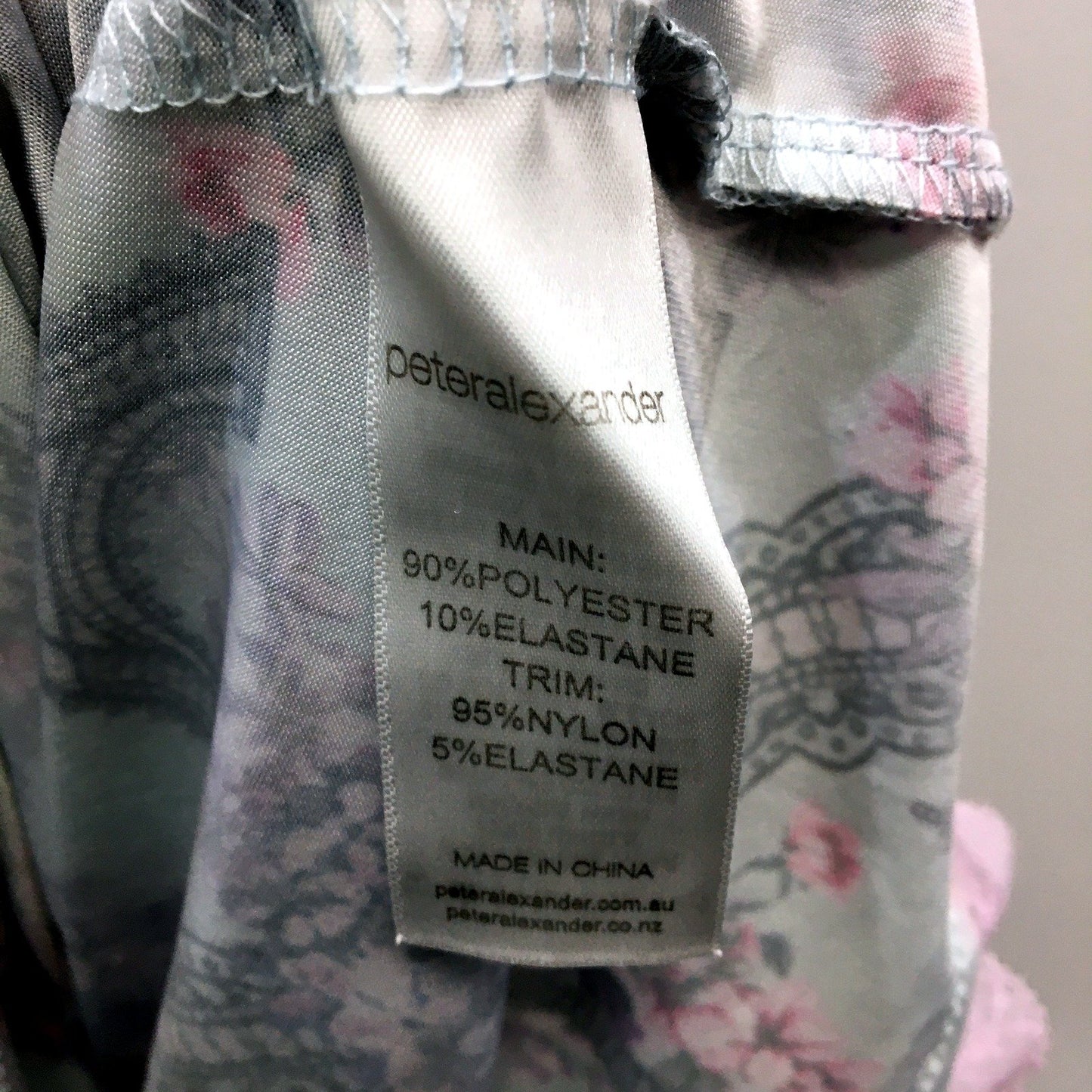 Peter Alexander Womens Floral Eiffel Tower Print Nightgown in Multi Color & - XL