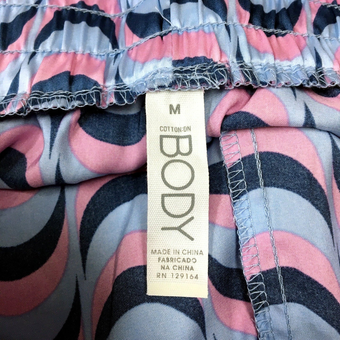 Cotton-on Womens Sleep Shorts Recycled Plastic Multi Color Size M