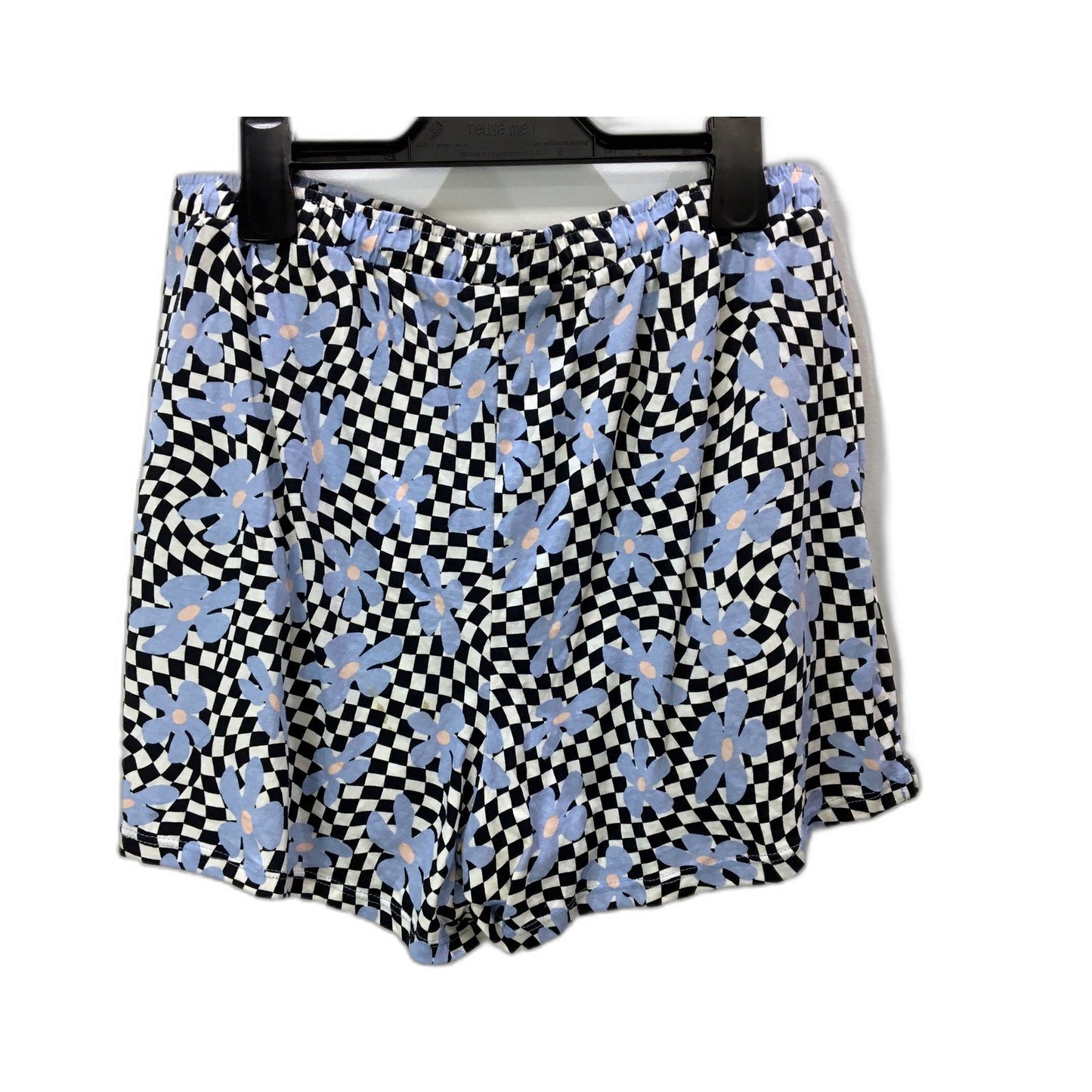 Cotton On Body Womens Sleep Shorts Plaid Checkered Multi Color Size M