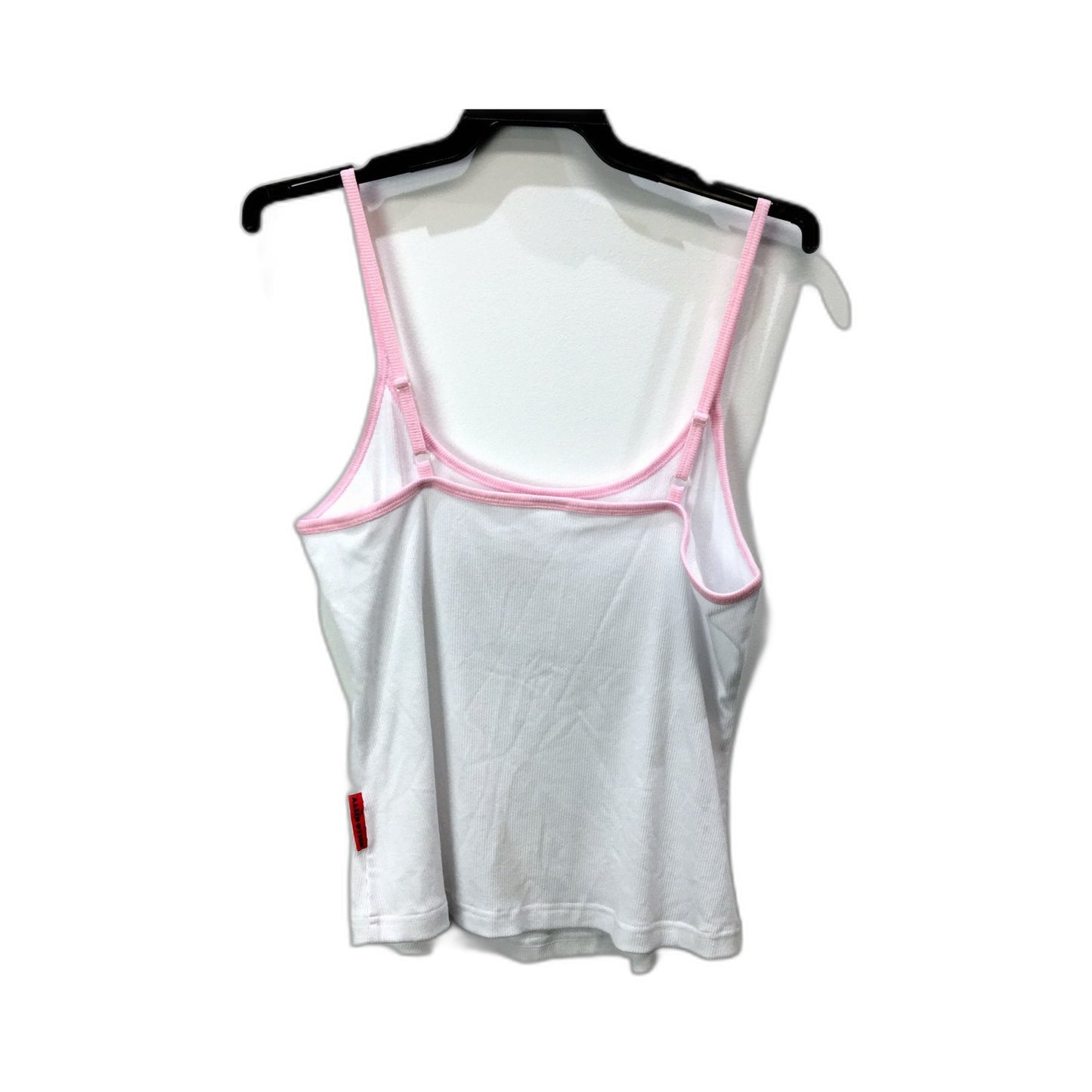 Hello Kitty Womens Sleeveless Tank Top in White and Pink, Size 12