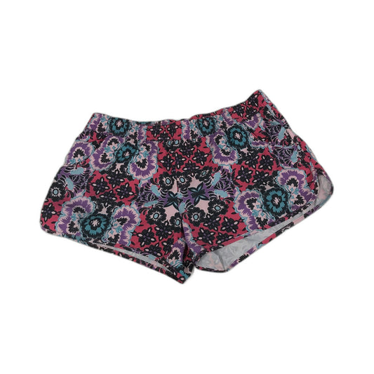 Edited Floral Patterned Elastic Waist Shorts Pink Ladies Size 10