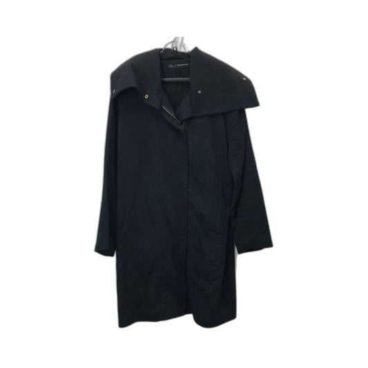 Husk + Kirrilyjohnston Wool Blend Hooded Coat Black Ladies Size 4