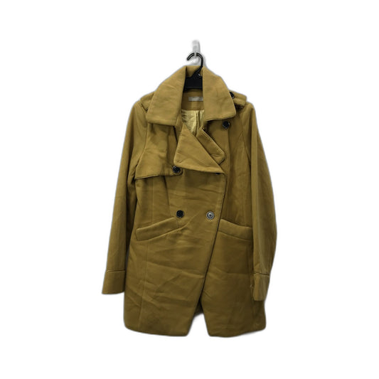 Forecast Thick Winter Warm Trench Coat Tan Polyester Ladies Size 12