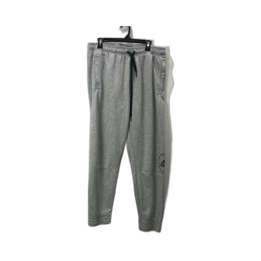 Adidas Recycled Polyester Sweatpants for Men Gray Size XL