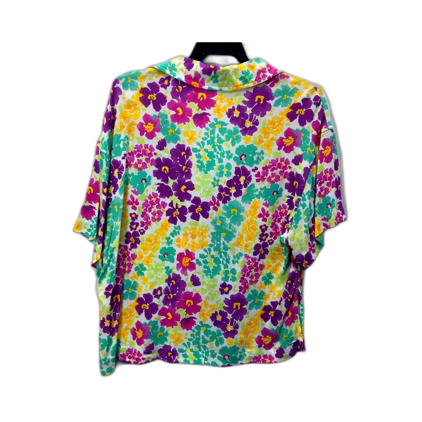 Sportsgirl Womens Floral Print Blouse Button Up Shirt Multi Color Size 6