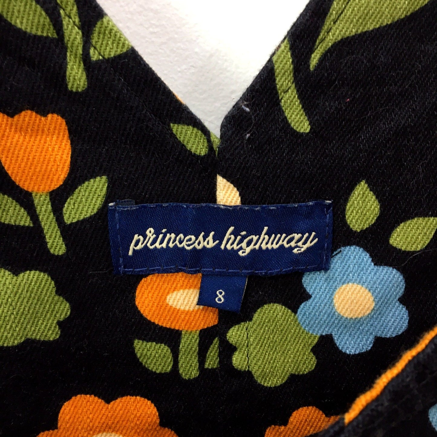 Princess Highway Womens Floral Print Overalls Lightweight Casual Sz 8