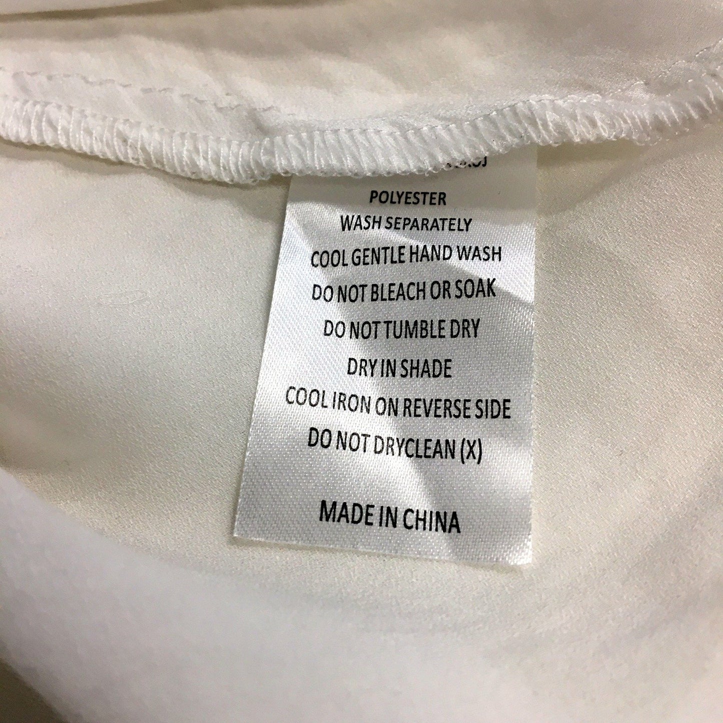 Sass Womens Emilia Puff Sleeve Blouse in Pearl White, Size 8 NEW