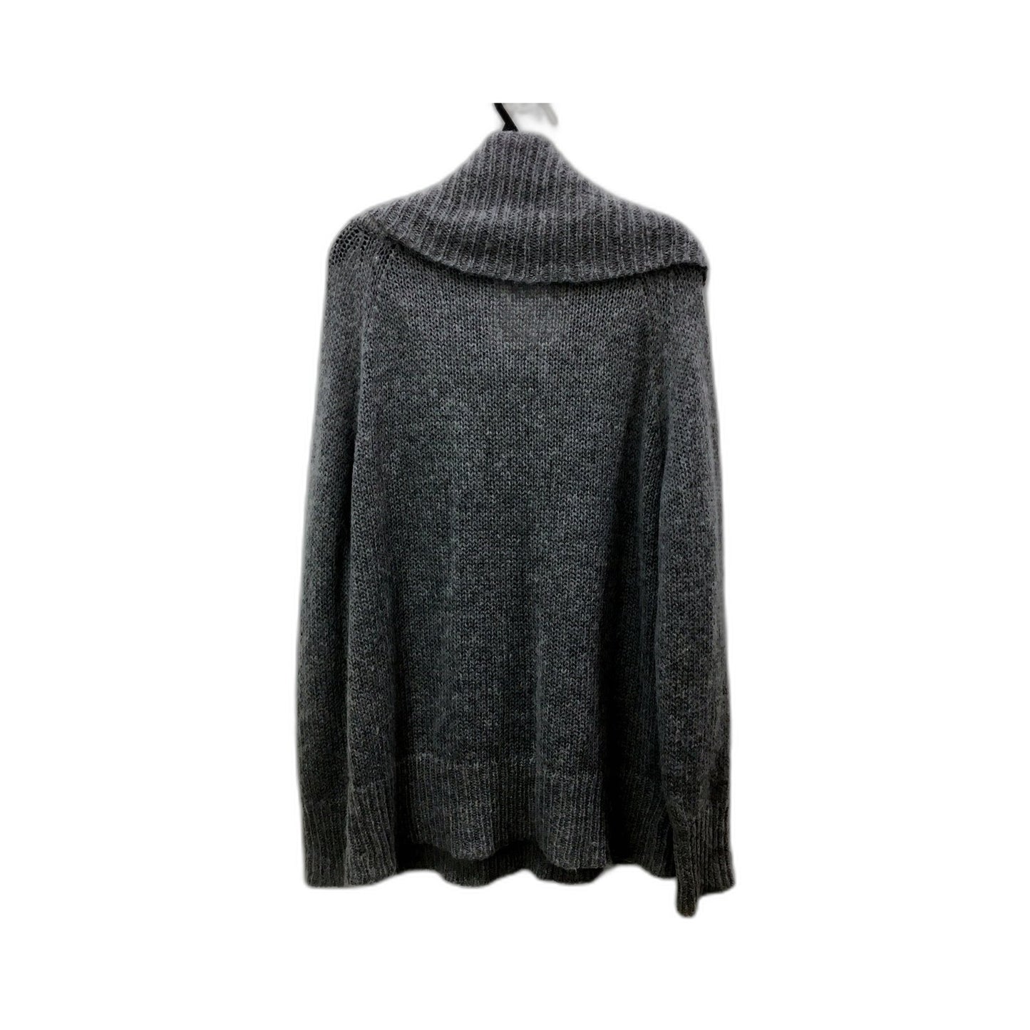 Country Road Womens Oversized Cowl Neck Gray Pullover Sweater XL
