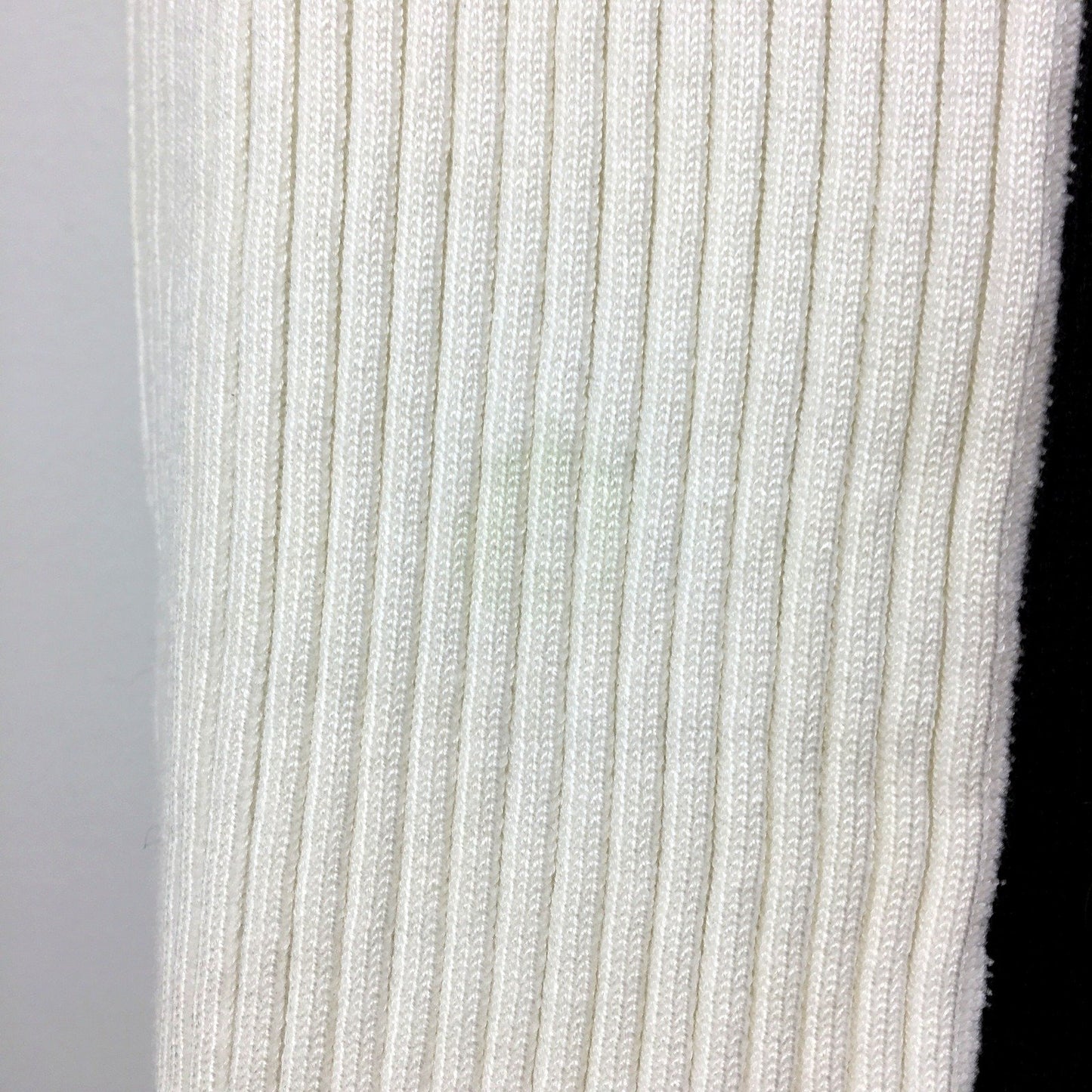 Atmos&Here Womens Serena Knit Polo Top Ribbed Cream with Black Trim Size 8 NEW