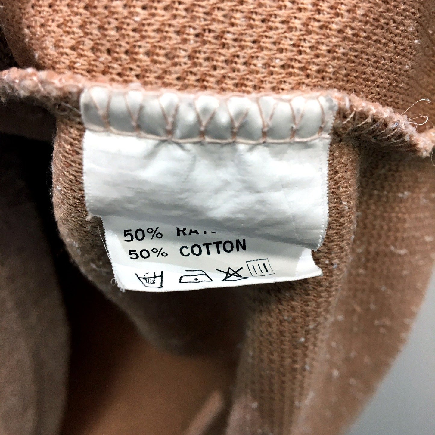 Kiik Womens Oversized Turtleneck Poncho Shawl Soft Rayon Cotton Size M