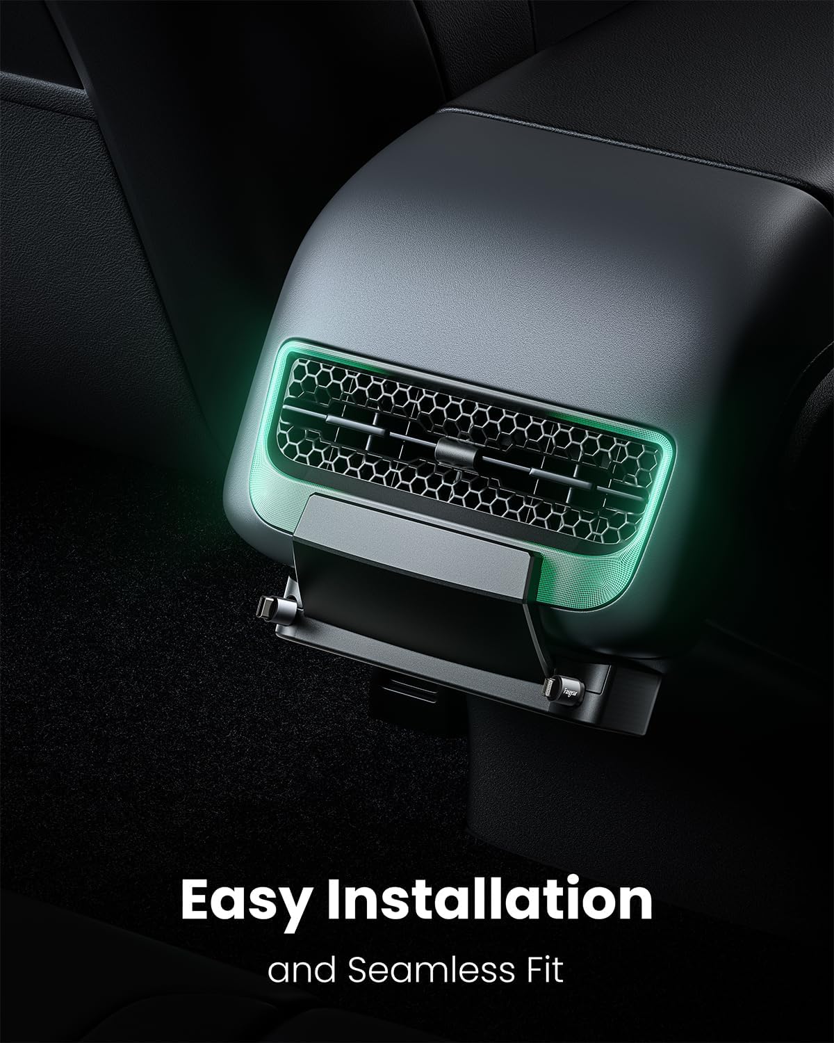 Fasgear Rear USB Charging Hub Docking Station for Tesla Model Y - DEMO