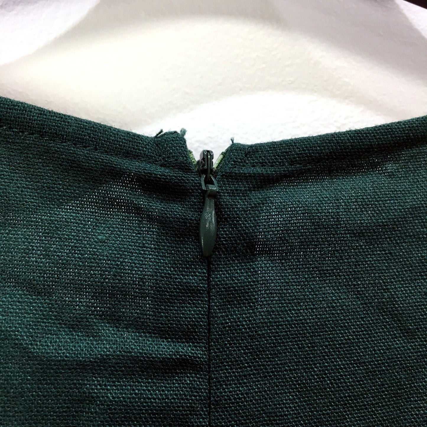 Sunny Girl Womens Twist Front Midi Dress in Dark Green, Size 12 NEW