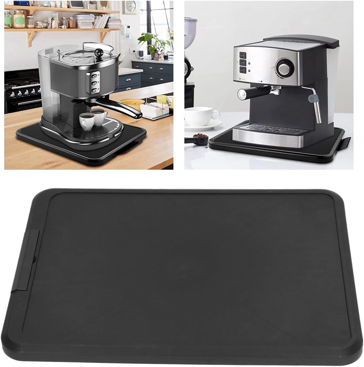 Srliya Kitchen Appliance Sliding Tray Countertop Storage Moving Organizer NEW