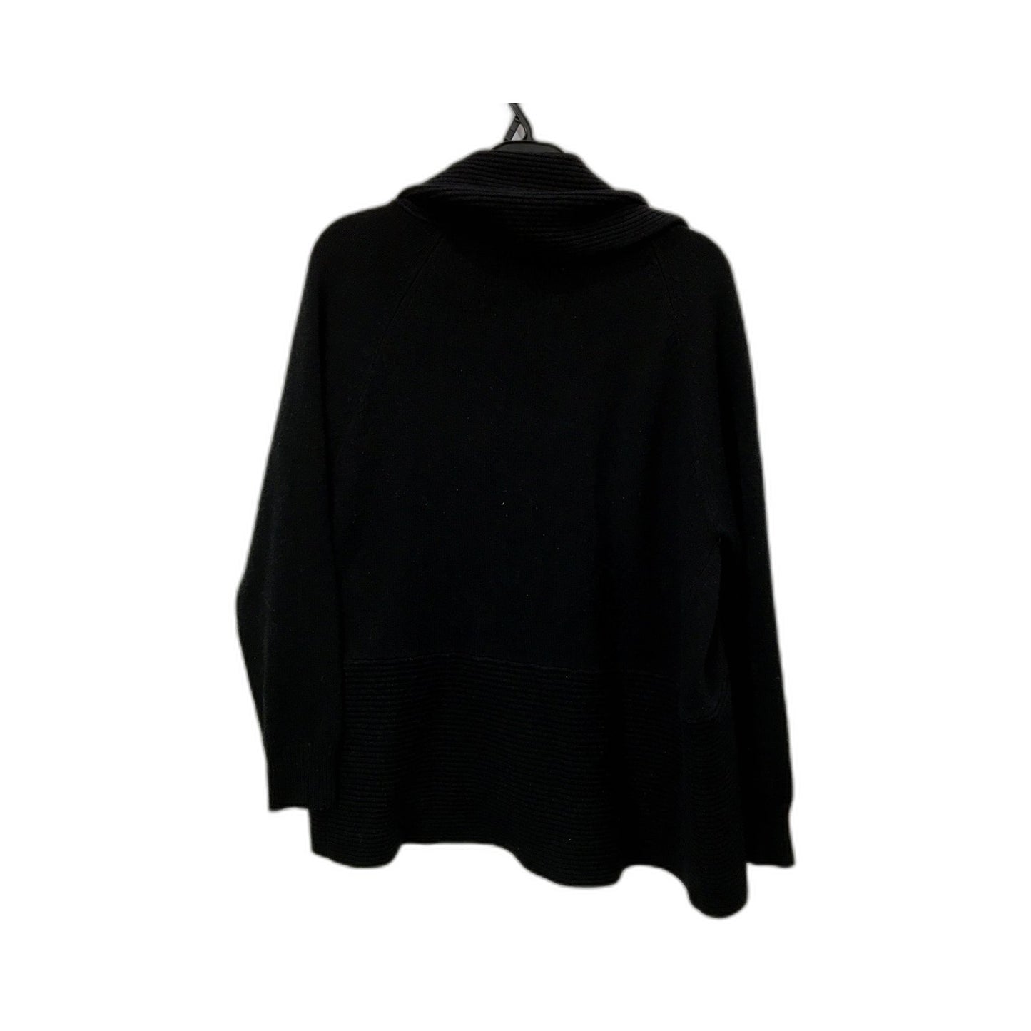 French Connection Womens Ribbed Knit Black Cardigan for XS Size