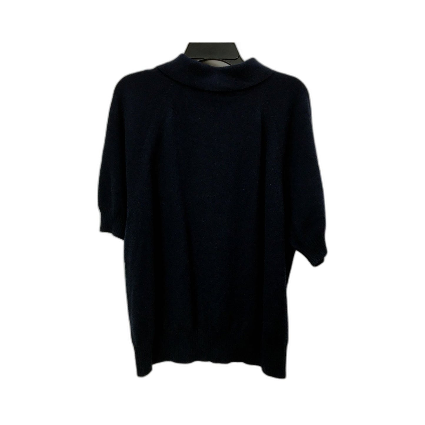 Country Road Womens Navy Blue Cozy Knit Pullover Sweater Jumper