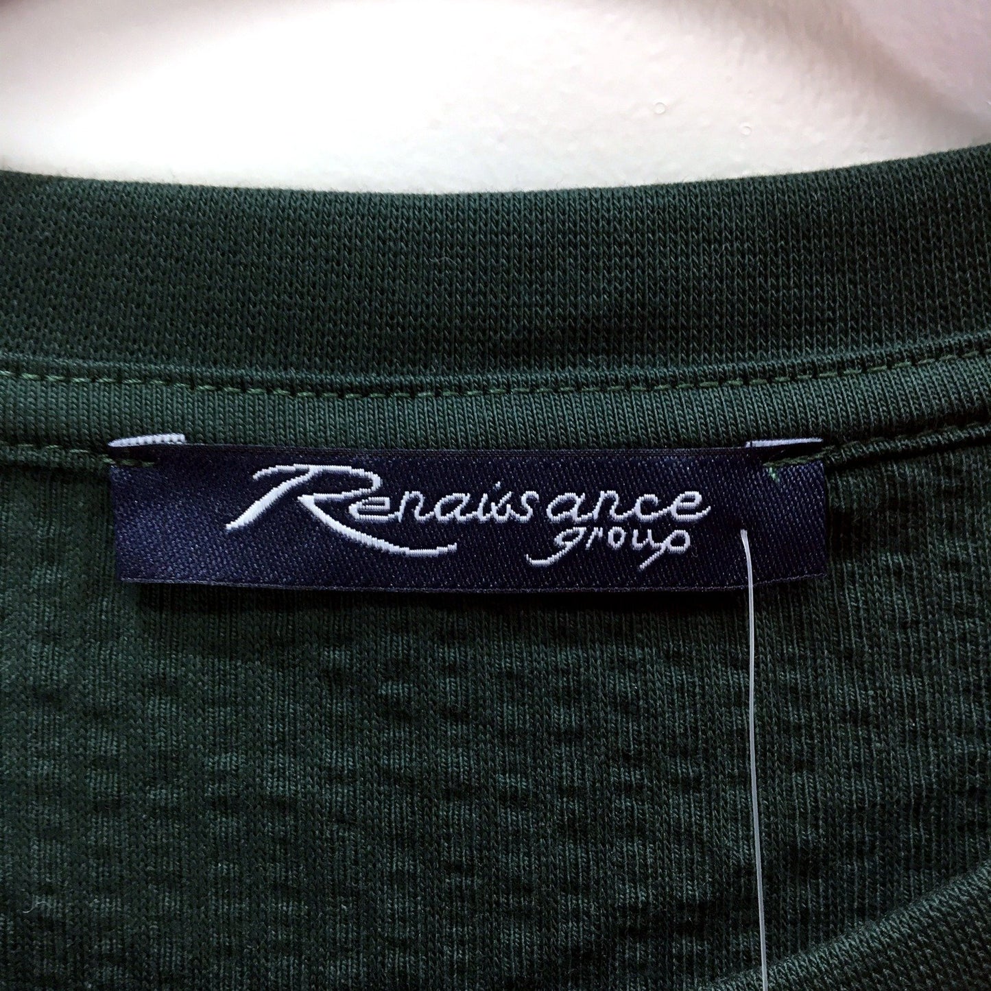 Renaissance Apparel Mens Long Sleeve Cotton Jersey Tee Green Gables Size M NEW