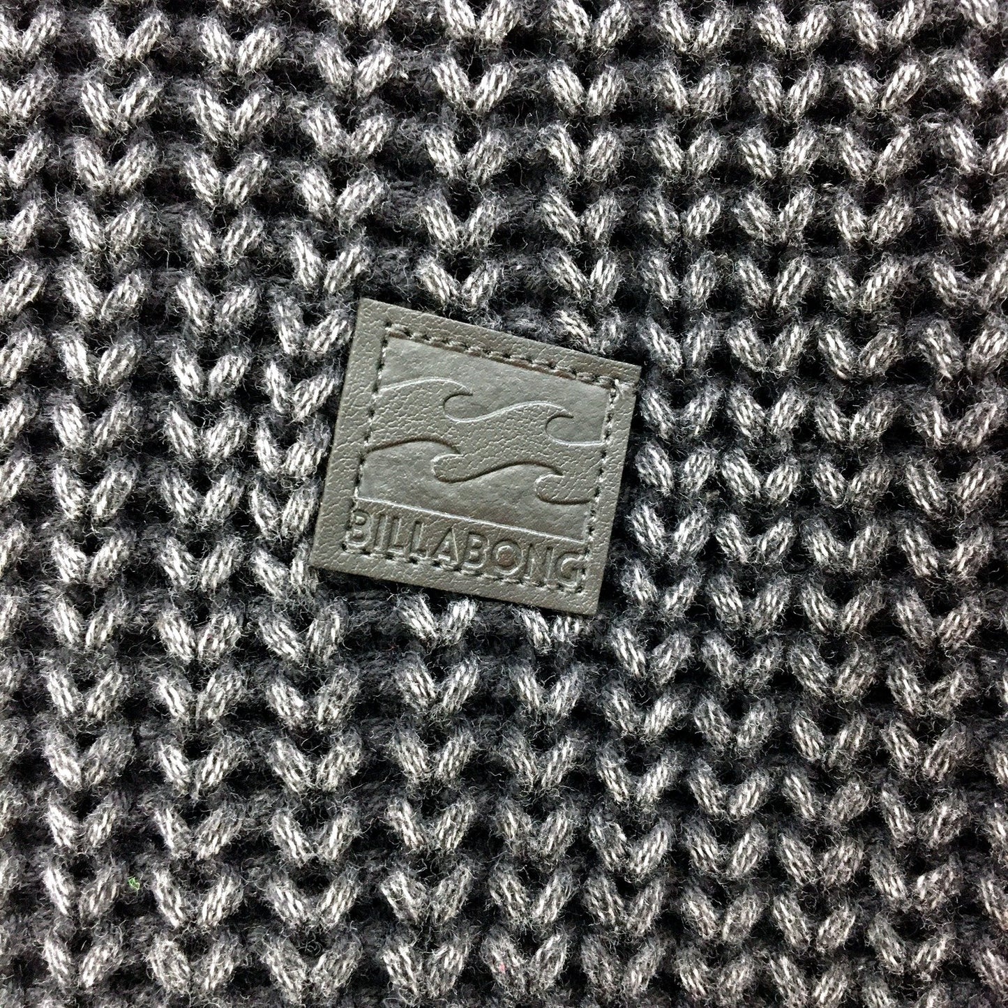 Billabong Mens Cotton Crew Neck Pullover Sweater in Black, Size Large Size L/G