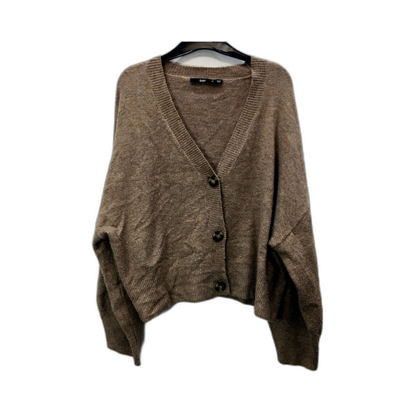 Sportsgirl Womens Knit Cardigan Sweater - Soft, Comfortable Brown Size M