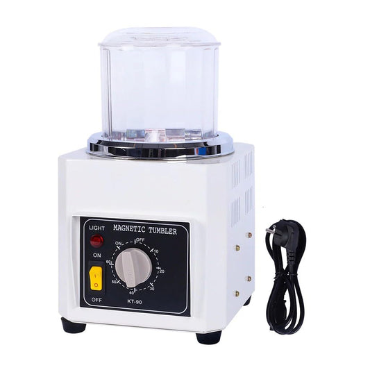 Magnetic Tumbler Polisher Jewelry Polishing Machine for Polishers Plastic NEW