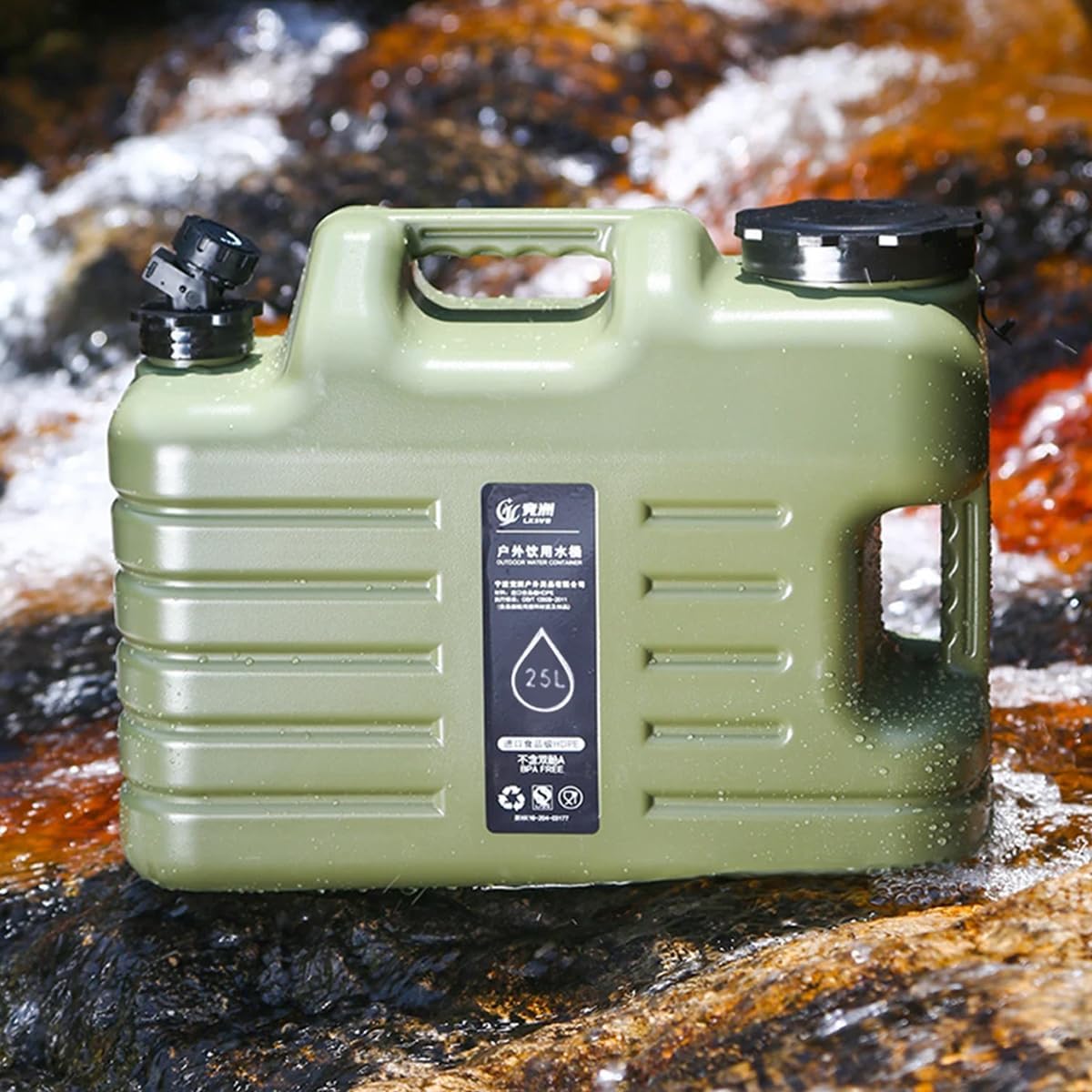 25L  Water Container for Outdoor Camping & Hiking Flasks NEW