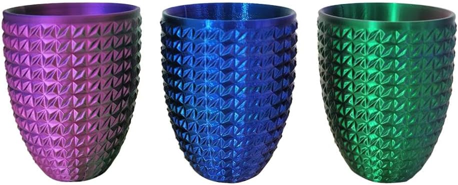 CC3D Silk Tri-Color PLA Filament for 3D Printing Red Blue Green 1.75mm 1KG NEW