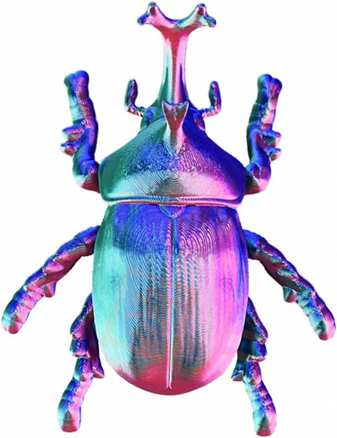 CC3D Silk Tri-Color PLA Filament for 3D Printing Red Blue Green 1.75mm 1KG NEW