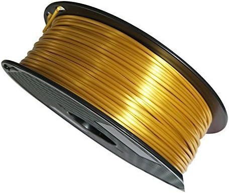 CC3D 2.85mm 3D Printer Filament Silk Gold PLA 3mm 1KG Spool for Printing NEW