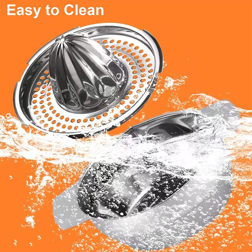 iDopick Manual Stainless Steel Citrus Juicer Squeezer for Orange Lemon NEW