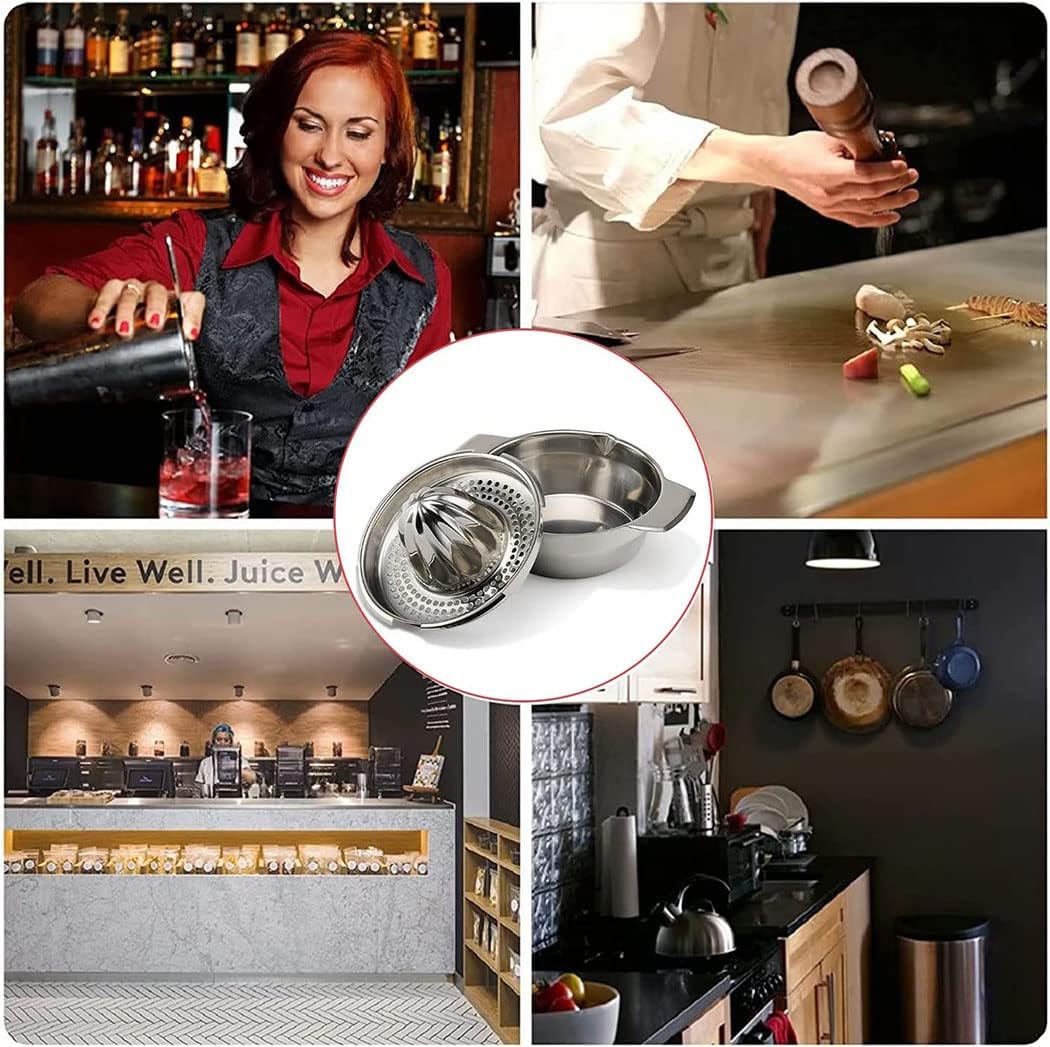 iDopick Manual Stainless Steel Citrus Juicer Squeezer for Orange Lemon NEW