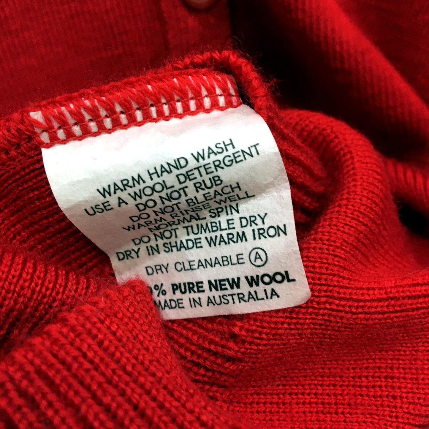 de Cuba Womens Red Button-Down Cardigan Sweater Size 1
