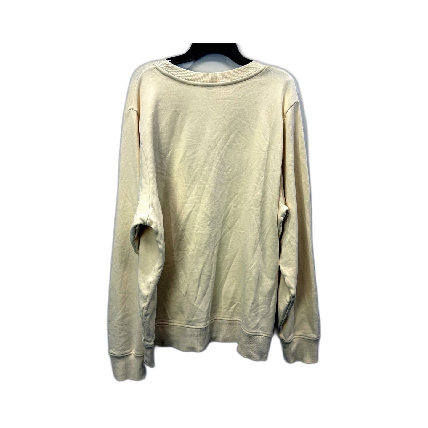 Lorna Jane Womens Established 1999 Pullover Sweatshirt in Beige, Size M
