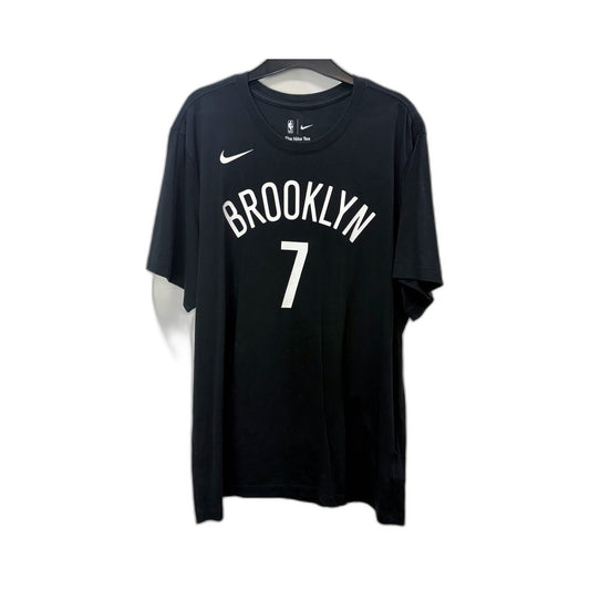 Nike Mens Breathable Black Basketball T-Shirt in Athletic Fit, Size XL