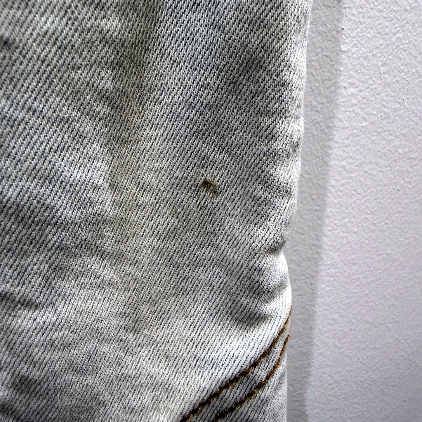 Aje Womens Denim Mini Skirt Light Blue Frayed Hem Button Front Size 10