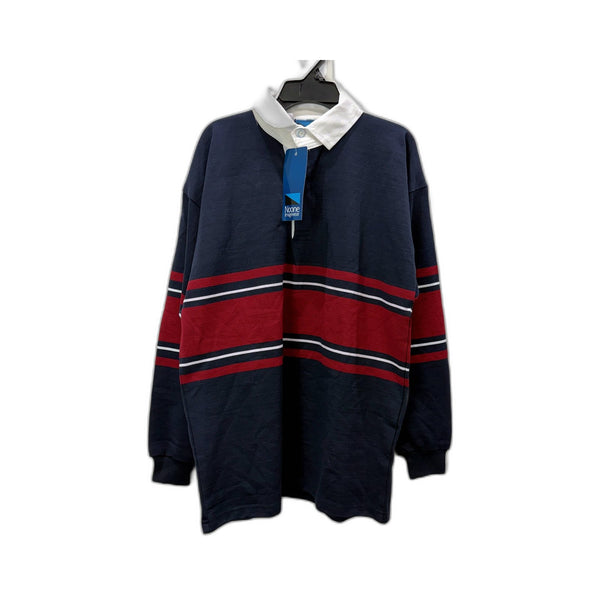Noone Imagewear Mens Rugby Shirt in Multi Color// Cotton Blend XS NEW
