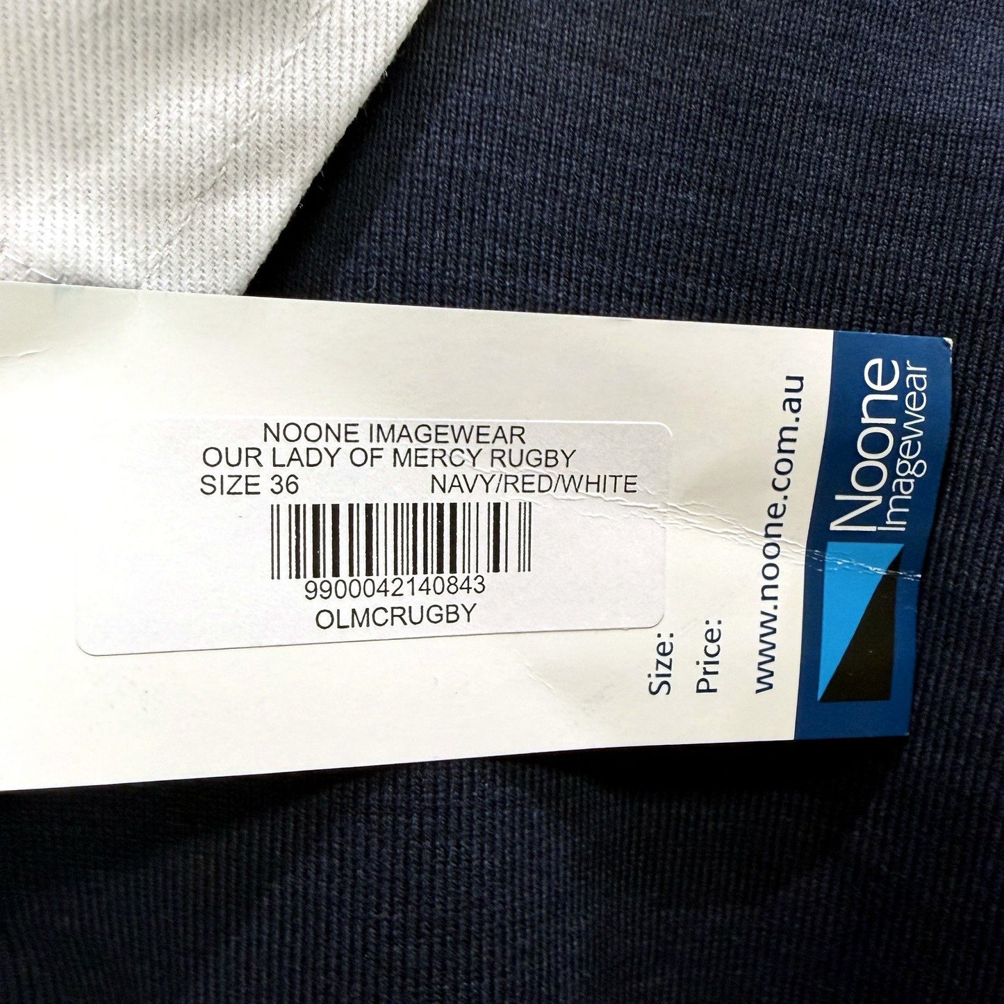 Noone Imagewear Mens Rugby Shirt in Multi Color// Cotton Blend XS NEW