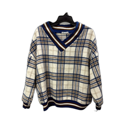 K.S. New York Style Womens Plaid Pullover Sweater Vintage Retro Preppy Size 6