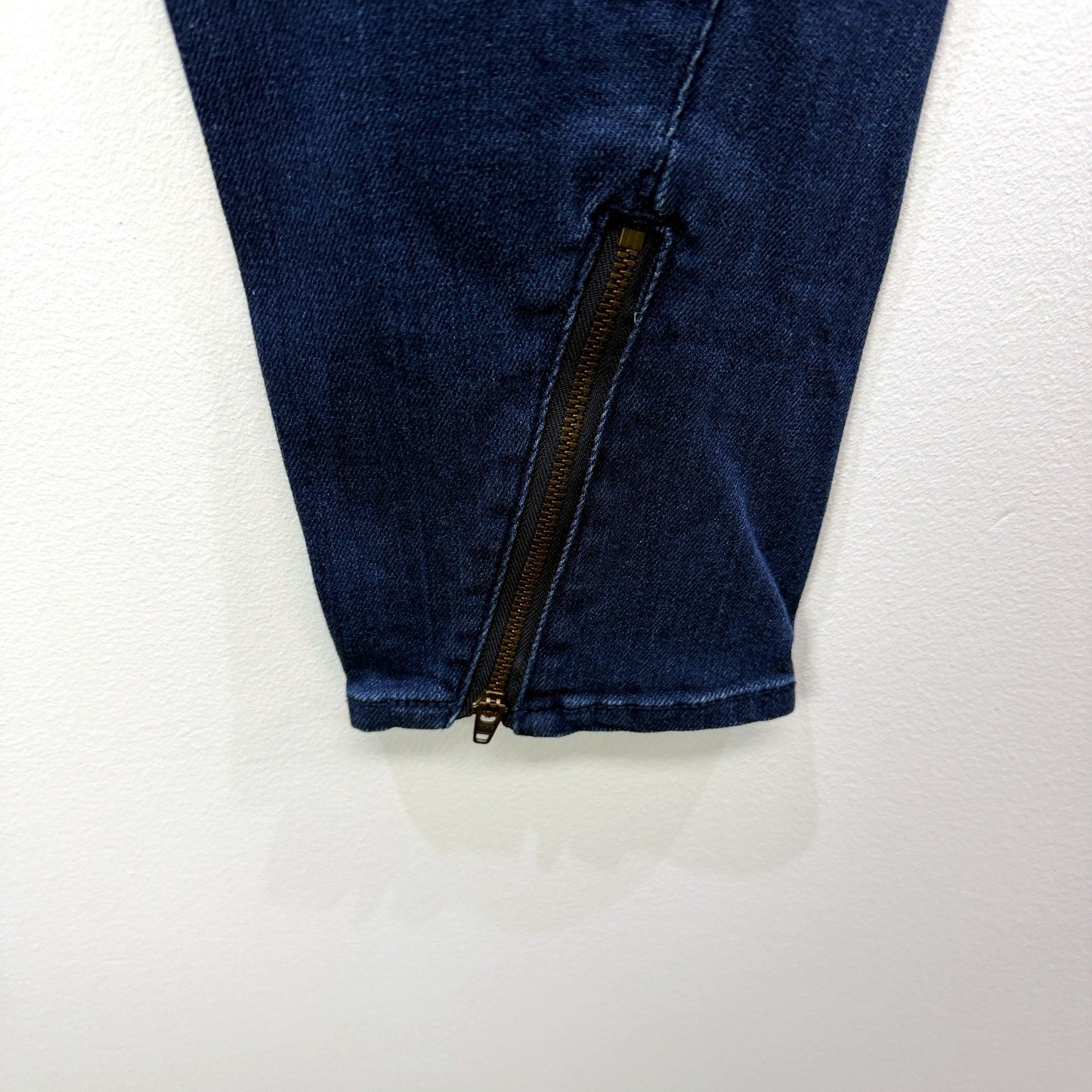 Lee Womens Dark Blue Denim Short Jeans for Petite Sizes 14 Size 14 Short
