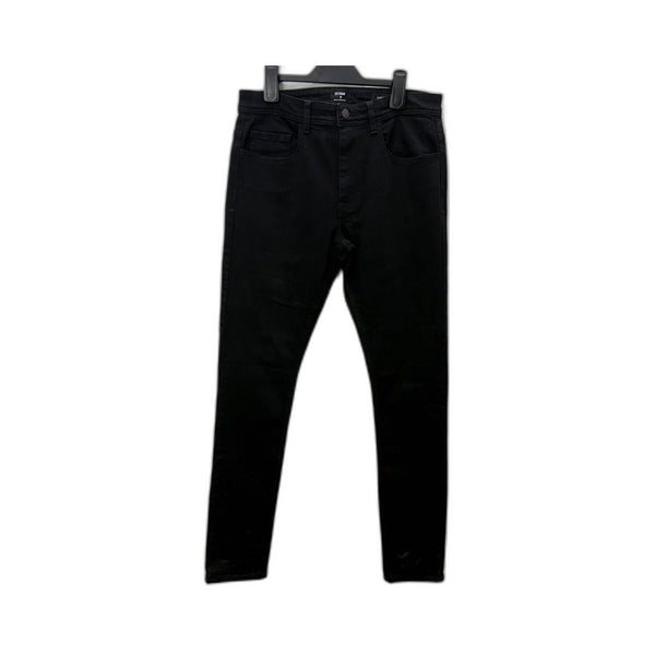 Cotton-on Mens Super Skinny Fit Black Denim Jeans - Slim Leg Size 32
