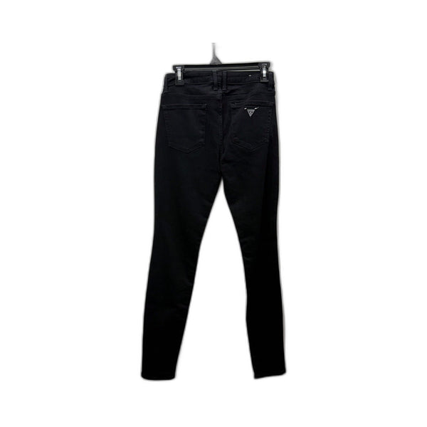 Guess Womens Annette Skinny Mid Rise Black Jeans Size 28 NEW