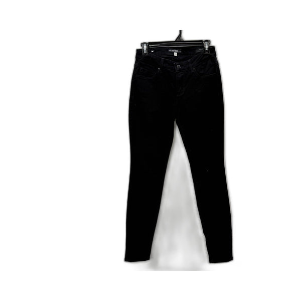 Guess Womens Skinny Mid Rise Black Jeans Size 28 NEW