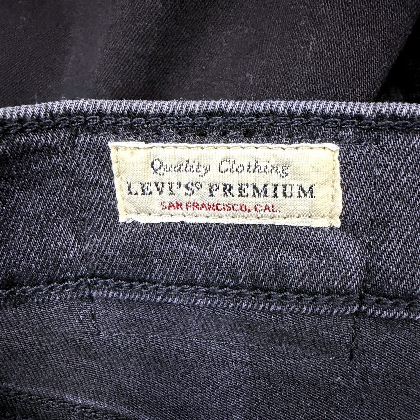 Levi's Womens Mile High Super Skinny Black Jeans for Plus Size 18W