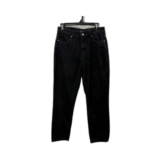 Vero Moda Womens Black Denim Jeans High Waisted Straight Leg Size 29/32