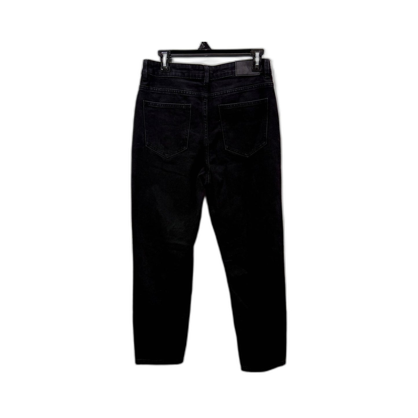 Vero Moda Womens Black Denim Jeans High Waisted Straight Leg Size 29/32