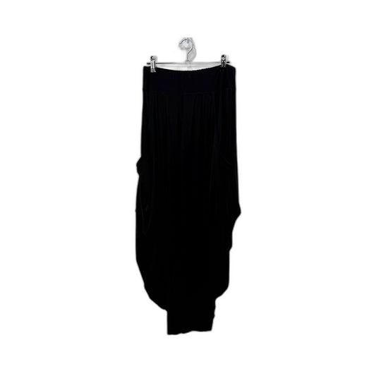 Roxanne Womens Harem Pants - Loose Fit, Drawstring Waist, Black, Size 10