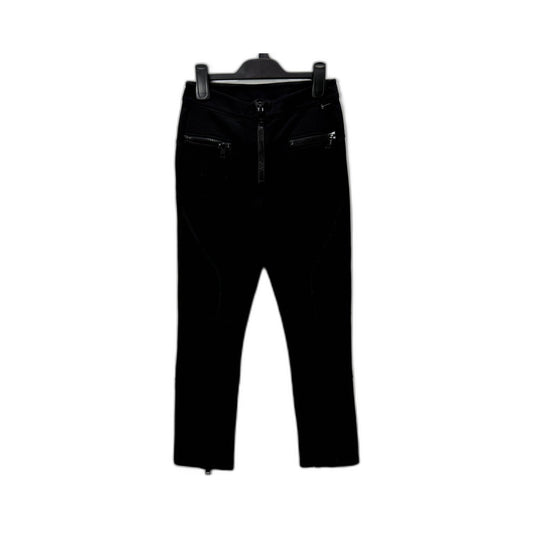 Diesel Womens Black Skinny Stretch Pants Rayon Viscose Nylon Size 26