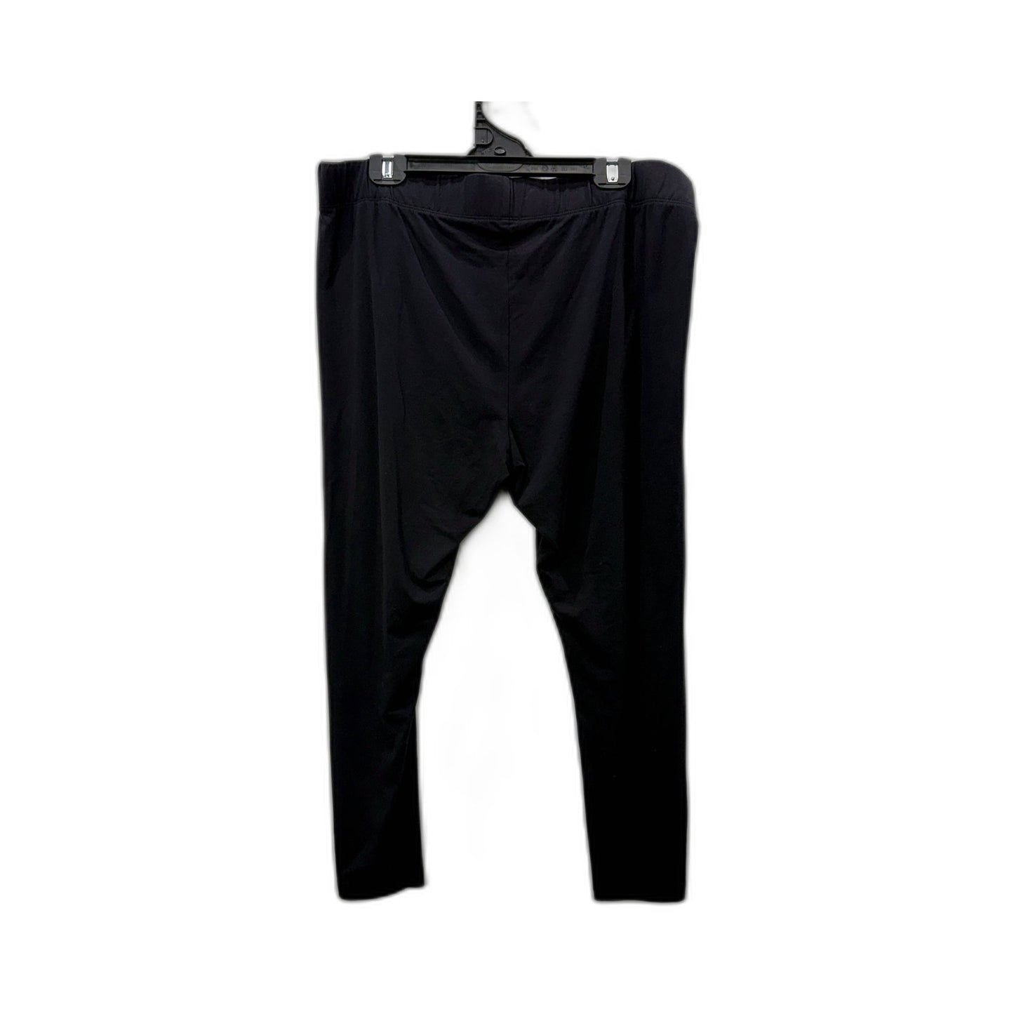 Belle Curve Womens Black Leggings Plus Size 20+ Comfortable Cotton Elastane