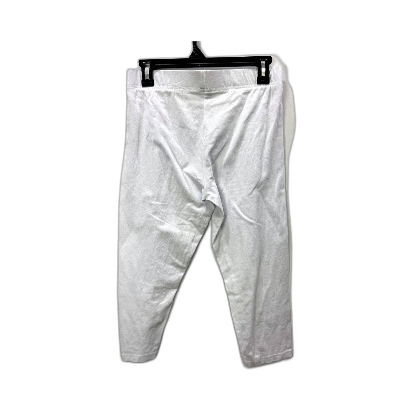 ed.it.ed Womens Comfortable White Leggings with Elastic Waist, Size 12
