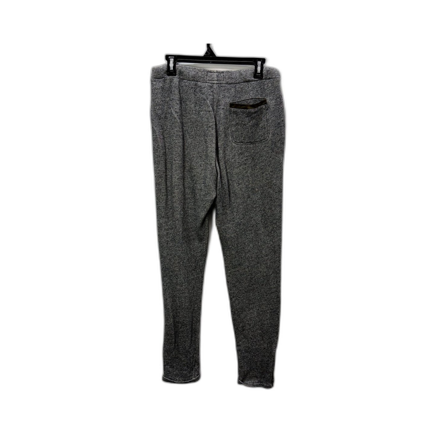 Country Road Womens Gray Sweatpants with Green Trim Casual Lounge Pants Size S