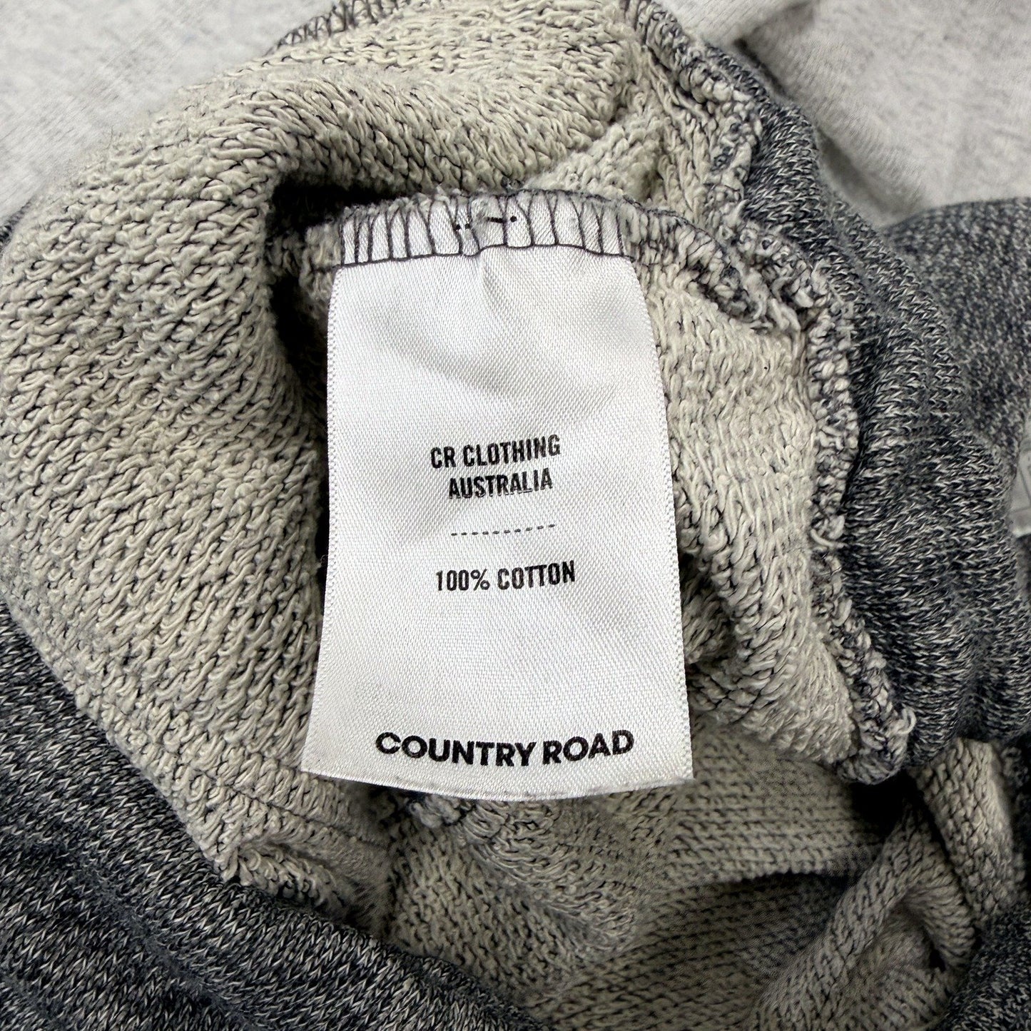 Country Road Womens Gray Sweatpants with Green Trim Casual Lounge Pants Size S