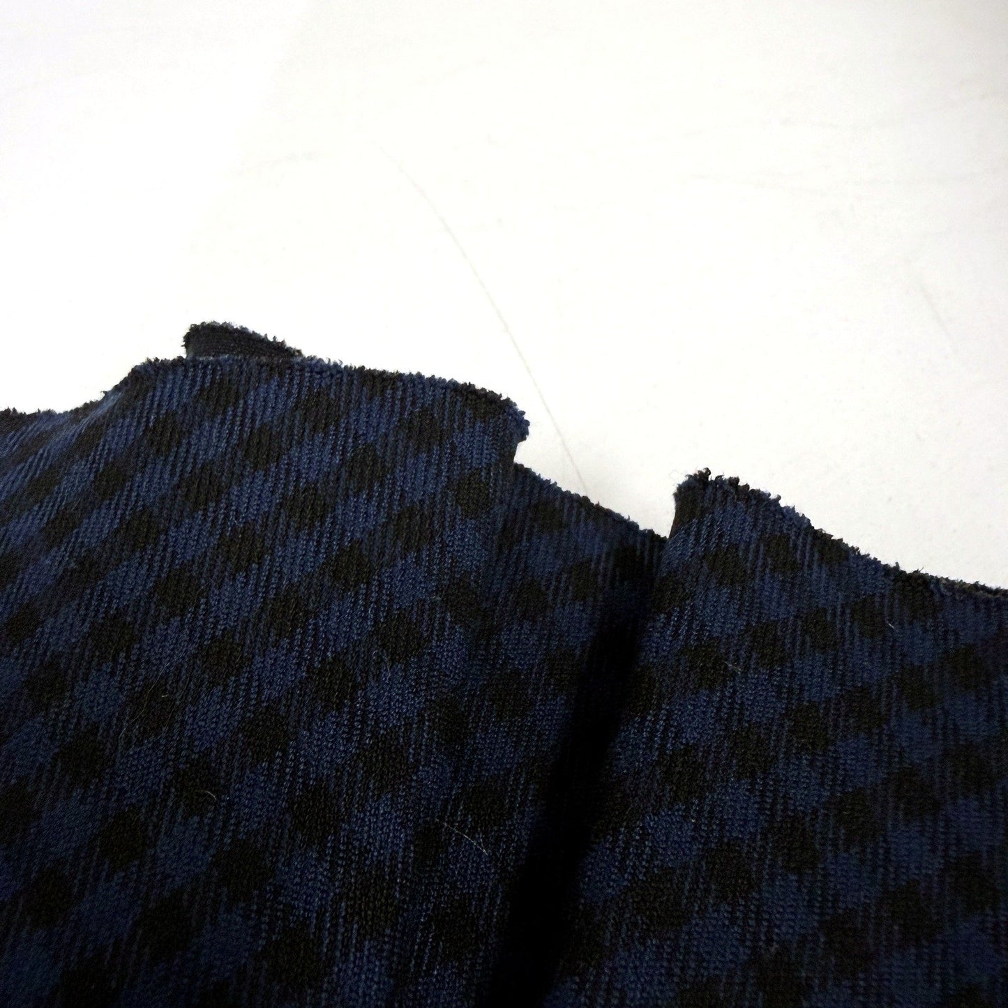 Zara Womens Pleated Navy Blue and Black Cotton Skirt - XS